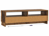LED TV Cabinet Old Wood Engineered Wood 896113