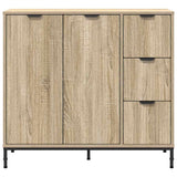Sideboard Sonoma Oak 89.5 x 33 x 82 cm Engineered Wood 883456