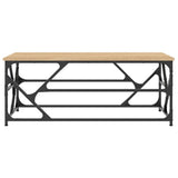 Coffee Table Sonoma Oak 100x50x40 cm Engineered Wood 834126