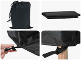 Furniture Cover Plain Black 240 x 190 x 90 cm 600D 4105812