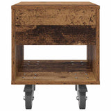 Bedside Table 2 pcs Old Wood 40.5 x 40 x 48 cm Engineered Wood 891069