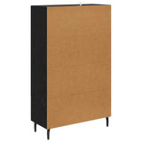 Highboard Black Oak 69.5 x 31 x 115 cm Engineered Wood 882543