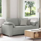 Sofa Cloud Grey 180 x 77 x 82 cm Fabric 4105235