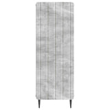 Sideboard Concrete Grey 34.5 x 33 x 92 cm Engineered Wood 894368