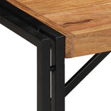 Coffee Table 80x40x35 cm Solid Wood Acacia 4016678