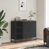 Sideboard Black 92x35x76 cm Engineered Wood 849019