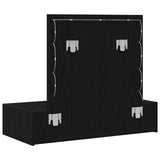 Dressing Table Black 83 x 40 x 70 cm Engineered Wood 865227