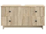 Bathroom Sink Cabinet EDE Sonoma Oak 82 x 41x 59 cm 895917