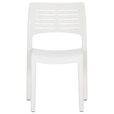Garden Chairs 2 pcs White Polypropylene 317729