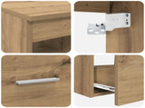 Bathroom Cabinet Set 3 pcs Artisan Oak 49.5 x 41 x 64.5 cm 3405810