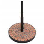 ZNTS Parasol Base Terracotta Round 12 kg 362219