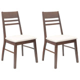 Dining Chairs 2 pcs Light Brown 43 x 54 x 89 cm 42020438