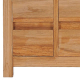 ZNTS TV Cabinet 120x30x40 cm Solid Teak Wood 288899