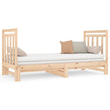 ZNTS Pull-out Day Bed without Mattress 2x cm 3124772