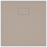 148925 Shower Base Tray SMC Brown 90x90 cm