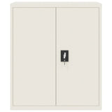 File Cabinet White 90x40x145 cm Steel 3188312