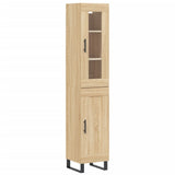 Highboard Sonoma Oak 34.5x34x180 cm Engineered Wood 3199516