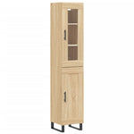 Highboard Sonoma Oak 34.5x34x180 cm Engineered Wood 3199516