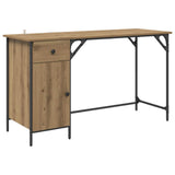 Computer Desk Artisan Oak 131 x 48 x 75 cm Engineered Wood 882833