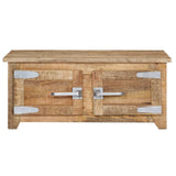 Coffee Table 70x70x30 cm Solid Mango Wood 247693