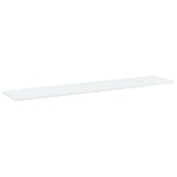 805378 Bookshelf Boards 4 pcs White 100x20x1,5 cm Engineered Wood