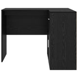 Corner Desk with Drawer Black Oak 102 x 88 x 75 cm 3337274