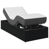 Electric Adjustable Bed Frame Black 200 x 90 x 33.5 cm Steel 42037301