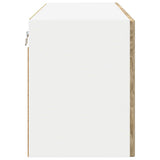 Wall Glass Cabinet PORTO 2 pcs Sonoma Oak 60 x 31 x 40 cm 885320