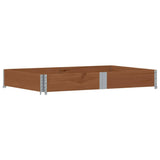 Pallet Collar Brown 150x100 cm Solid Wood Pine 4010304