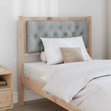 Headboard Other Brown and light grey 80 cm Solid pine wood 879034