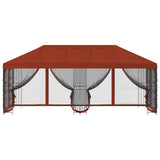 6 x 3 m Terracotta Polyester and Steel 190 3375997