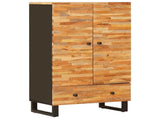 Storage Highboard Brown 60 x 33 x 100 cm Solid Mango Wood 4018326