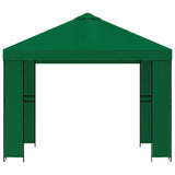 Gazebo 3 x 3 m Green Polyester and Steel 190 gsm 900353