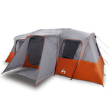 Family Tent Tunnel 16-Person Grey Waterproof 94709