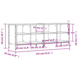 Shoe Cabinet Sonoma Oak Stores up to 8 pairs of shoes 831849