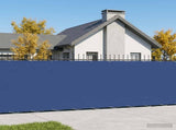 Balcony Privacy Screen 150 x 700 cm Fabric with PU Coated Blue 42036571