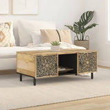 Coffee Table 100x54x40 cm Solid Wood Mango 358224