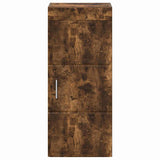 Bathroom Wall Cabinet TULUM Smoked Oak 37 x 24.5 x 86 cm 880336
