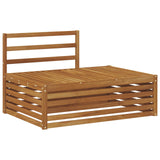 Outdoor Sofa Set 6 Piece Natural Solid Acacia Wood 3374099