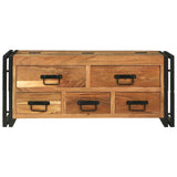 Coffee Table Brown 90 x 50 x 38 cm Solid Acacia Wood 4104725