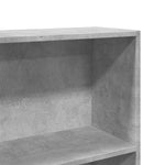 Book Cabinet Concrete Grey 80x30x189 cm Engineered Wood 3314672