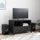 TV Cabinet Black 68x39x43.5 cm Steel 846698
