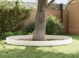 Lawn Edging 10 pcs 103 x 30 cm metal White 8008310