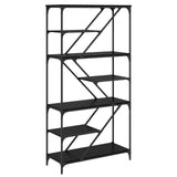 Bookshelf Black Oak 91 x 36 x 176 cm Engineered Wood 882780