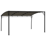 Garden Sunshade Awning 4x3x2.55 m Taupe 312255