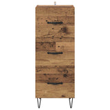 Sideboard Old wood 34 x 34.5 x 90 cm Engineered wood 881549