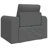 Sofa Bed Dark Grey 98 x 71 x 83 cm Fabric 4106656