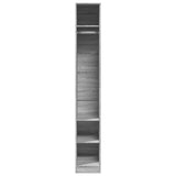 Wardrobe Grey Sonoma 30x50x200 cm Engineered Wood 3307689