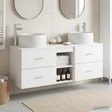 Bathroom Furniture Set 3 pcs White 49.5 x 44.5 x 66 cm 3405923