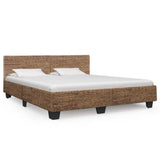 Bed Frame without Mattress Natural Rattan 180x200 cm Super King 283096